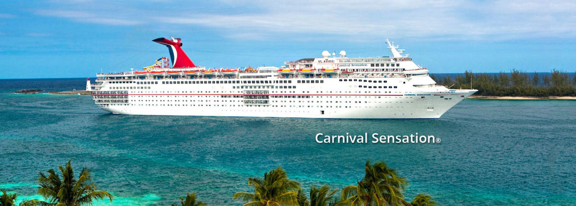 A photo of the Carnival Sensation cruise ship